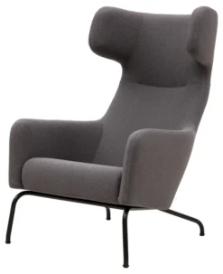 Fauteuil haut dossier Havana - textile enduit