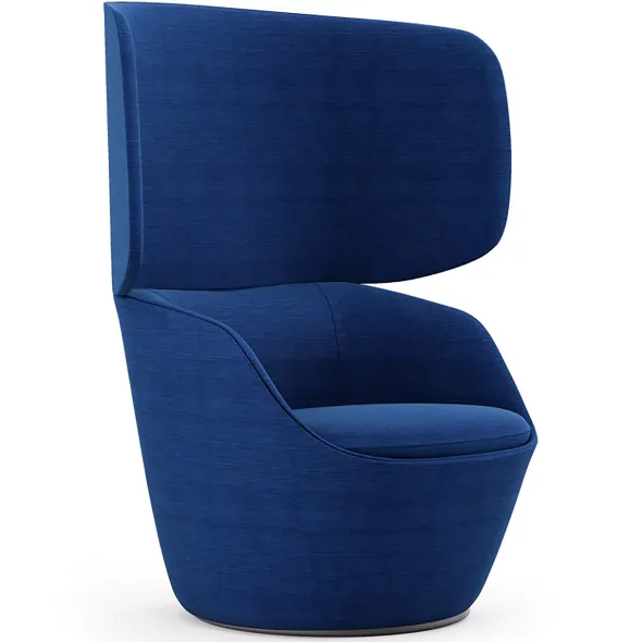 Fauteuil haut dossier Radar - tissu
