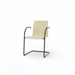 Fauteuil luge Trio Evolution - coque multipli hêtre - piétement époxy