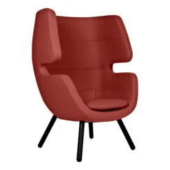 Fauteuil MOAI - tissu - piétement frêne massif