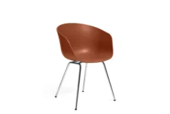 Fauteuil 4 pieds About Chair - coque polypropylène - piétement métal