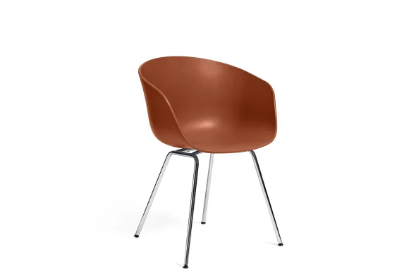 Fauteuil 4 pieds About Chair - coque polypropylène - piétement métal