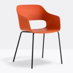 Fauteuil 4 pieds Babila - coque polypropylène