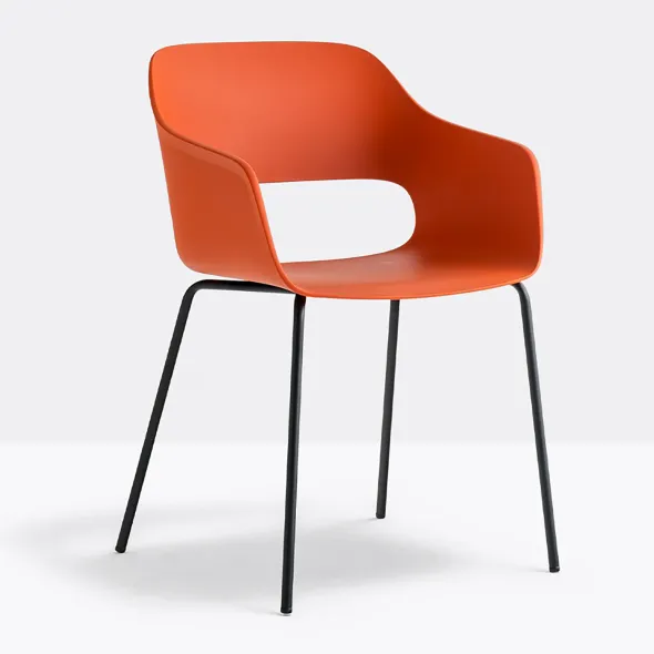 Fauteuil 4 pieds Babila - coque polypropylène