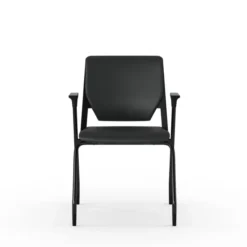 Fauteuil 4 pieds Véry - textile enduit - piétement époxy