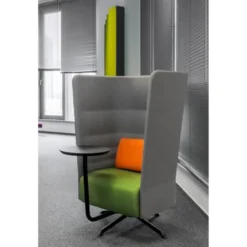 Fauteuil pivotant Cell 128 - tissu - tablette et prises