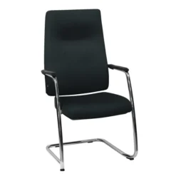 Fauteuil visiteur Edgar - cuir