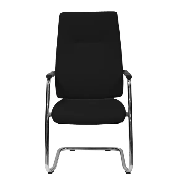 Fauteuil visiteur Edgar - cuir