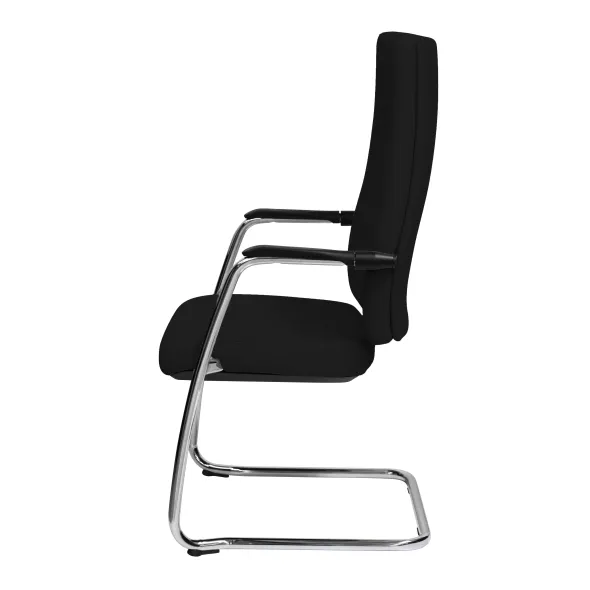 Fauteuil visiteur Edgar - cuir