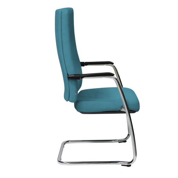 Fauteuil visiteur Edgar - microfibre
