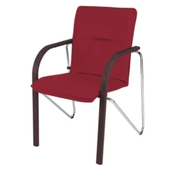 Fauteuil visiteur 4 pieds Nova - cuir