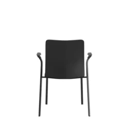 Fauteuil visiteur 4 pieds Reply - tissu - avec accotoirs fixes