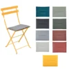 Galette de chaise pliante - usage extérieur - lot de 10