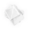 Gant de toilette éponge 100 % coton blanc - 15 x 21 cm - 500 g/m2 - lot de 20