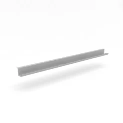 Goulotte d'électrification horizontale Léandre Manager pour bureau mélaminé pieds cadre ou panneaux - pvc alu -