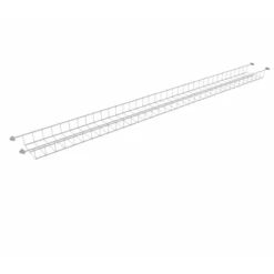 Goulotte horizontale pour bureau X-Time Wood l. 200 cm
