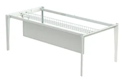 Goulotte horizontale pour bureau X-Time Wood l. 200 cm
