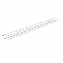 Goulotte horizontale pour bureau X-Time Wood l. 180 cm