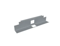 Goulotte métallique l. 66 cm pour table 100cm