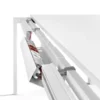 Goulotte métallique pour table l. 200 cm - à commander en même temps que la table