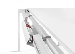 Goulotte métallique pour table l. 200 cm - à commander en même temps que la table