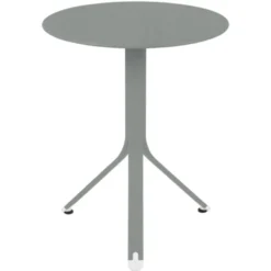 Guéridon Rest'o - aluminium - plateau basculant - Ø 60 cm