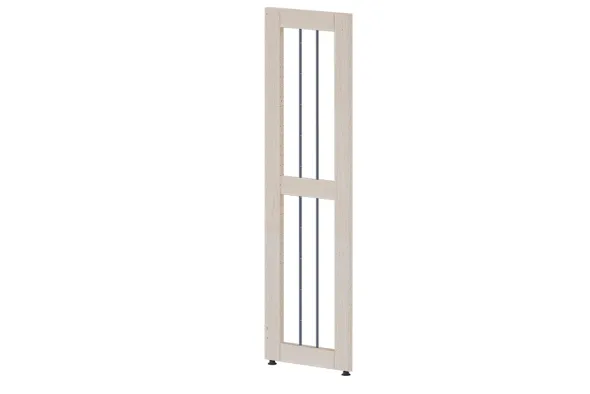 Habillage fil métallique Chambord NG - h. 116,3 cm - pour échelle simple face
