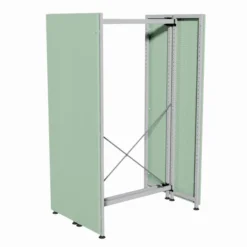 Habillage métal Korytem - h. 181 cm - pour échelle double face - livré avec kit de fixation