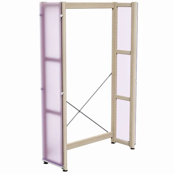 Habillage PMMA Majeo - h. 81 cm - pour échelle simple face