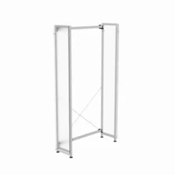 Habillage verre Korytem - h. 82 cm - pour échelle simple face - livré avec kit de fixation