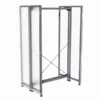 Habillage verre Korytem - h. 123 cm - pour échelle double face - livré avec kit de fixation
