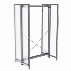 Habillage verre Korytem - h. 209,5 cm - pour échelle double face - livré avec kit de fixation