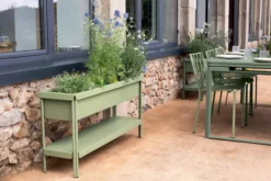 Jardinière métallique Terrazza - l. 120 x h. 90 cm