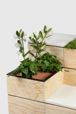 Jardinière pour demi-boîte Pixel