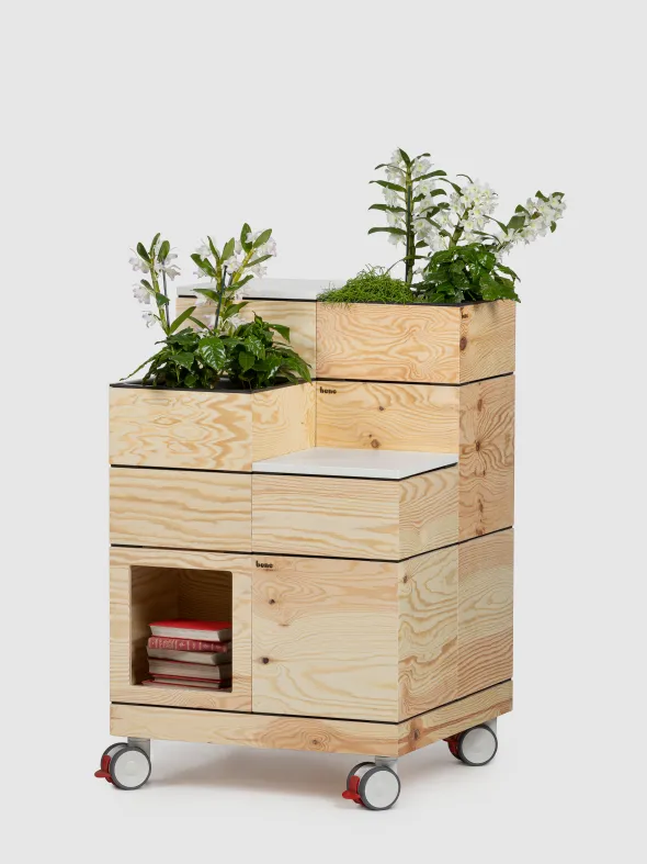 Jardinière pour demi-boîte Pixel