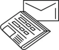 Jeu de pictogrammes pour poubelle Pick Up - papier, canettes et bouteilles, tout venant