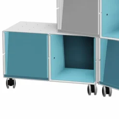 Jeu de 4 roulettes pour caisson Perio'Cub