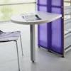 Kit de fixation pour table de bout de travée si habillage