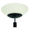 Lampadaire de bureau LED Cassiopée vasque translucide