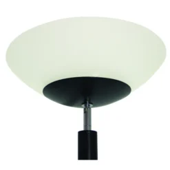 Lampadaire de bureau LED Cassiopée vasque translucide