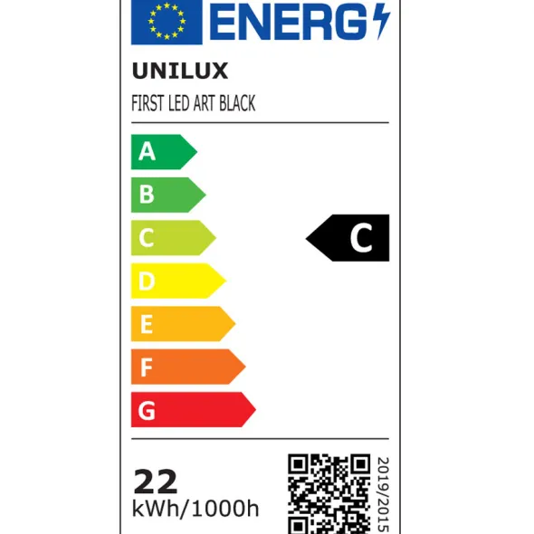 Lampadaire LED First Led articulé - noir