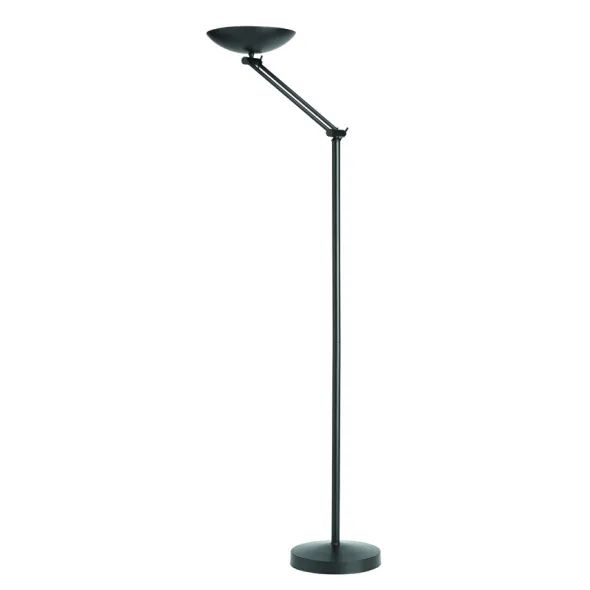 Lampadaire LED First Led articulé - noir