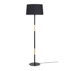 Lampadaire LED Mikado - piétement bois