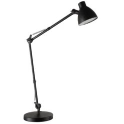 Lampe de bureau LED archi Tyler noir