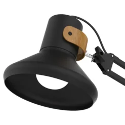 Lampe de bureau LED Baya Bamboo noir