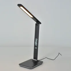 Lampe de bureau LED Chester noir
