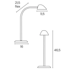 Lampe de bureau LED Easy