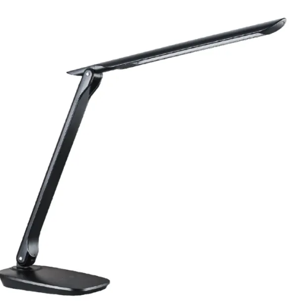 Lampe de bureau LED Eureka noir/noir