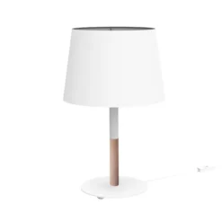 Lampe de bureau LED Mikado - piétement bois