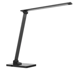 Lampe de bureau LED Popy noir